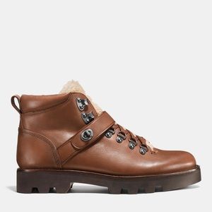 Coach Tompkins Shearling Boots
